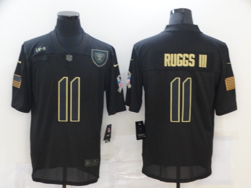 Men's Las Vegas Raiders Henry Ruggs III #11 Black Jersey